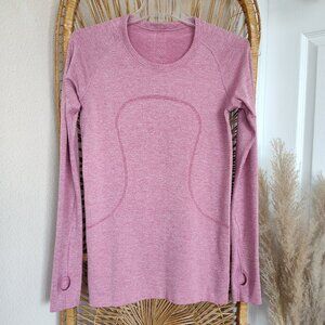 lululemon athletica Pink Long Sleeve Top
